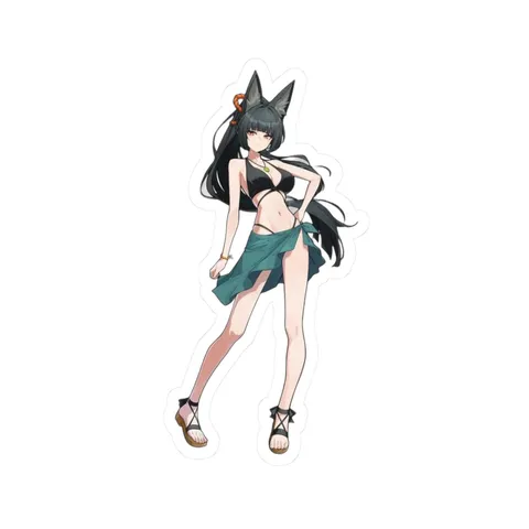 Hoshimi Miyabi Summer Swimsuit sticker