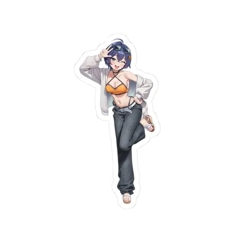 Belle Summer Outfit sticker