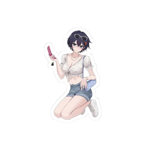 Belle Off Duty Outfit sticker