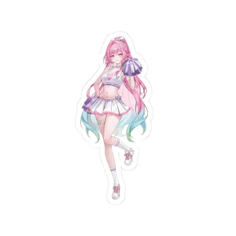 Cyrene Cheerleader Outfit sticker