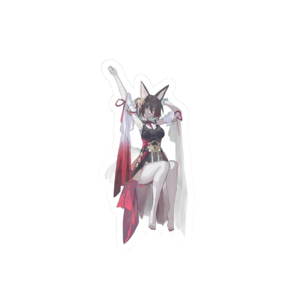 Tingyun Red White Sleeves