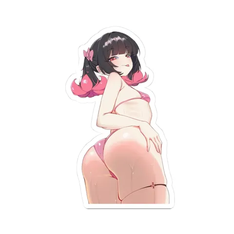 Nangong Yu Pink Bikini sticker