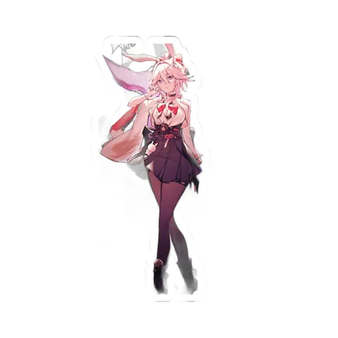 Evanescia Bunny Ears sticker