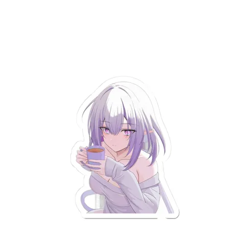 Castorice Purple Mug sticker