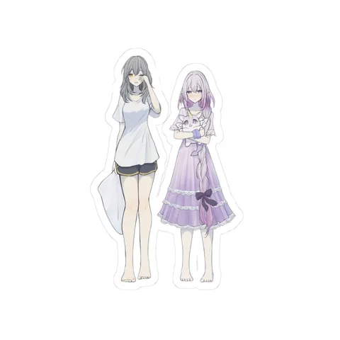 Castorice Casual Outfit sticker