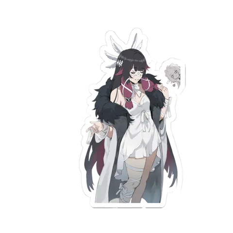 Columbina Casual Outfit sticker