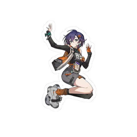 Belle Streetwear Outfit sticker