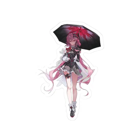 Evernight Black Umbrella — Sticker sticker