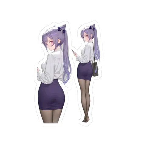Keqing Office Outfit sticker