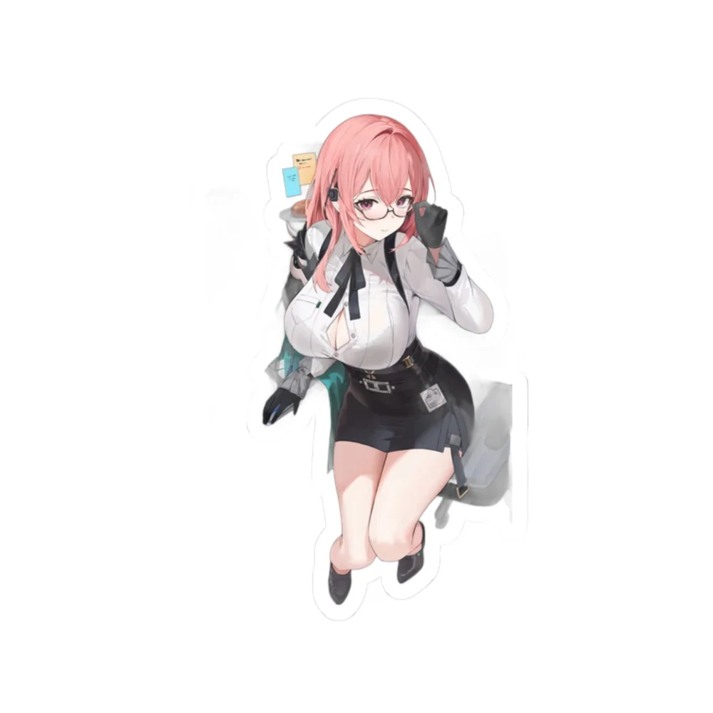 Tsukishiro Yanagi White Shirt Black Skirt