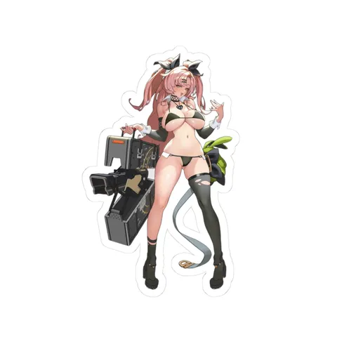 Nicole Demara Black Bikini — Sticker sticker