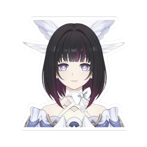 Columbina Purple Eyes sticker