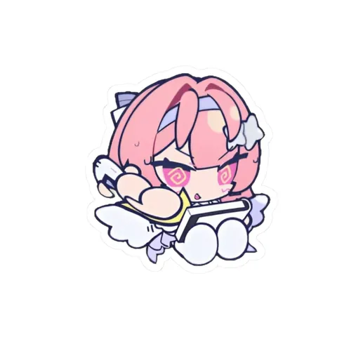 Remielle Dizzy Eyes sticker