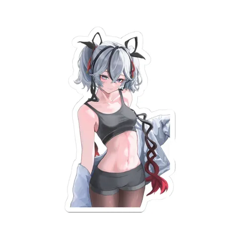 Camellya Sporty Outfit — Sticker sticker