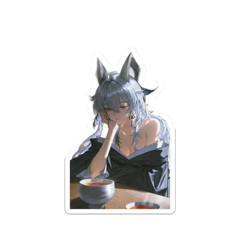 Zani Resting — Sticker sticker