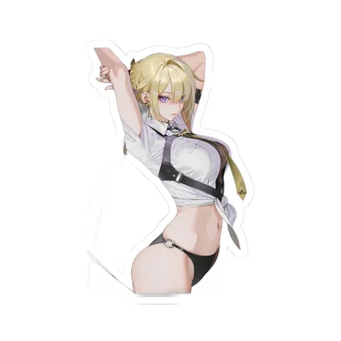 Evelyn Chevalier Stylized Outfit sticker
