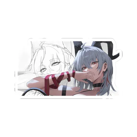 Zani Line Art Sketch — Sticker sticker