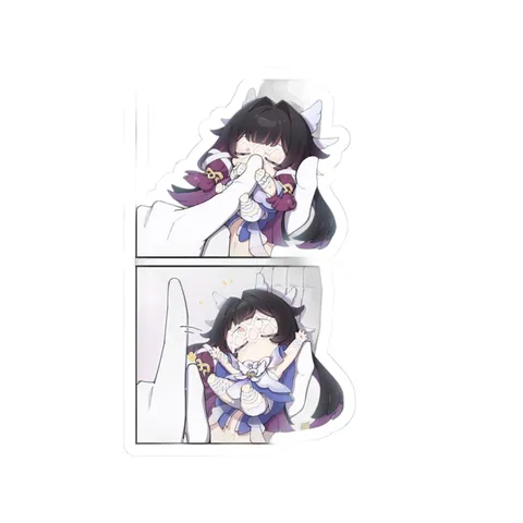 Columbina Chibi Art sticker