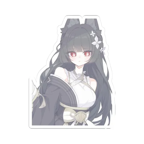 Hoshimi Miyabi Dignified Blossom Outfit — Sticker sticker
