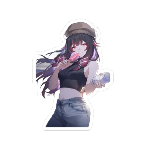 Columbina Casual Clothes sticker