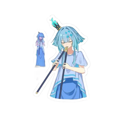 Cerydra Double Flute — Sticker sticker