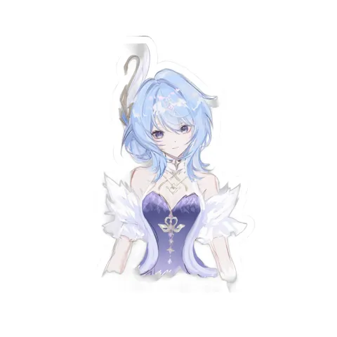 Odette Swan Inspired Dress — Sticker sticker