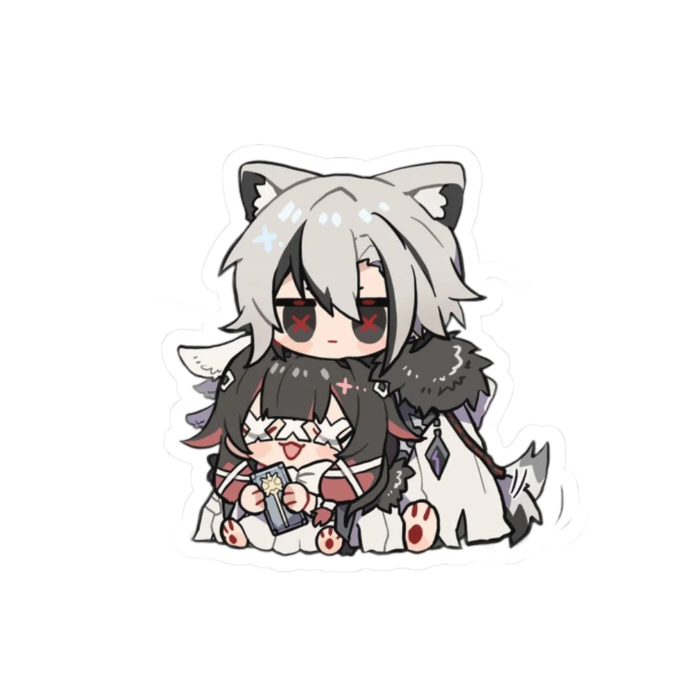 Arlecchino Columbina Chibi Art