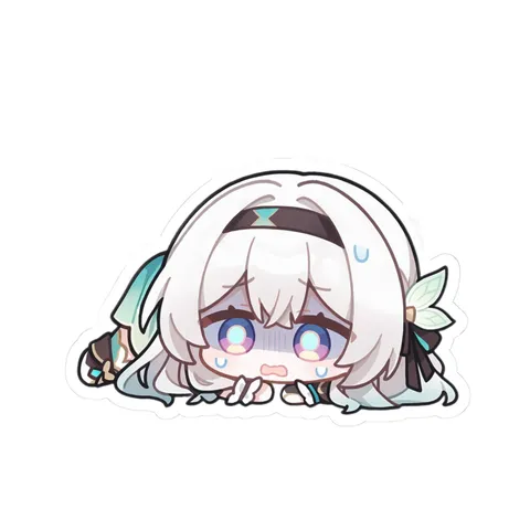 Firefly Panicked Expression — Sticker sticker