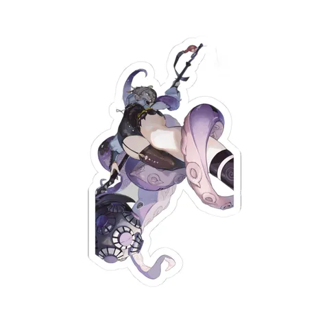Yidhari Purple Tentacles sticker
