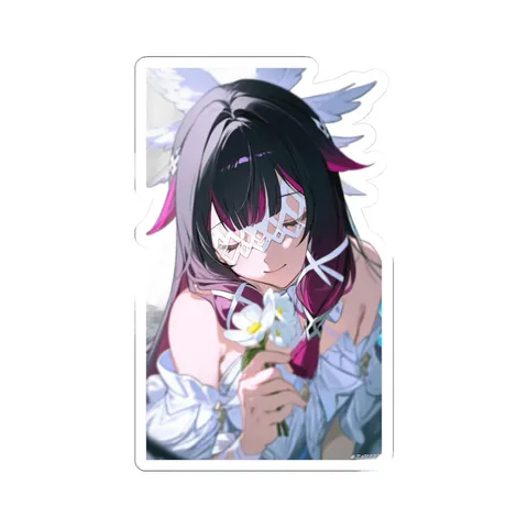 Columbina White Dress sticker