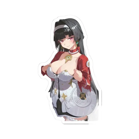 Astra Yao White Red Outfit — Sticker sticker