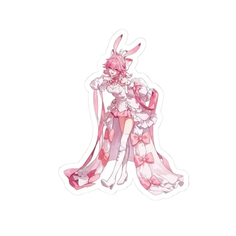 Evanescia Frilly Gown — Sticker sticker