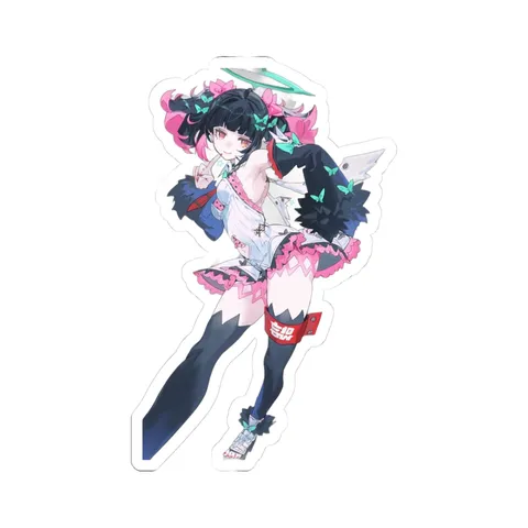 Nangong Yu Pink Dress sticker