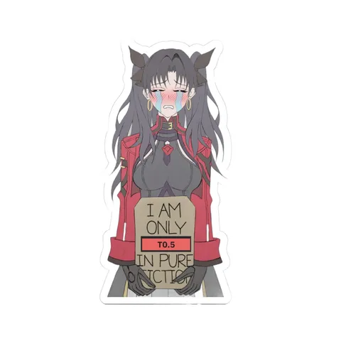 Rin Tohsaka Stay Night — Sticker sticker