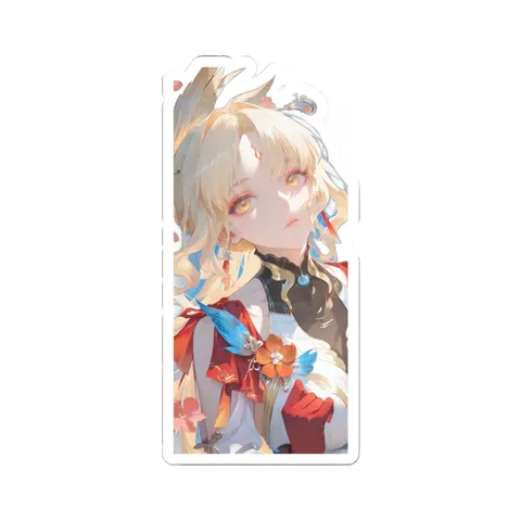 Suisui Floral Feather Accessories — Sticker sticker