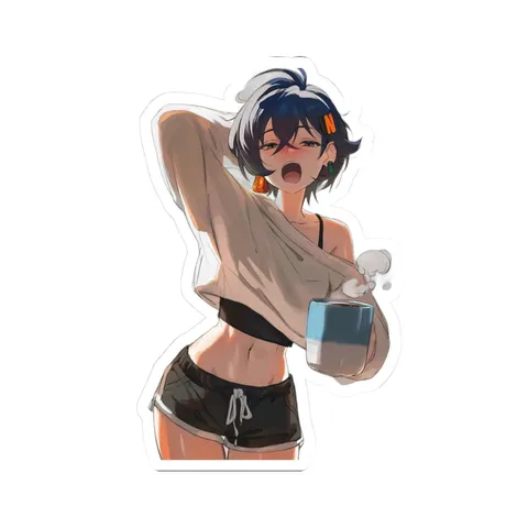 Belle Morning Coffee — Sticker sticker