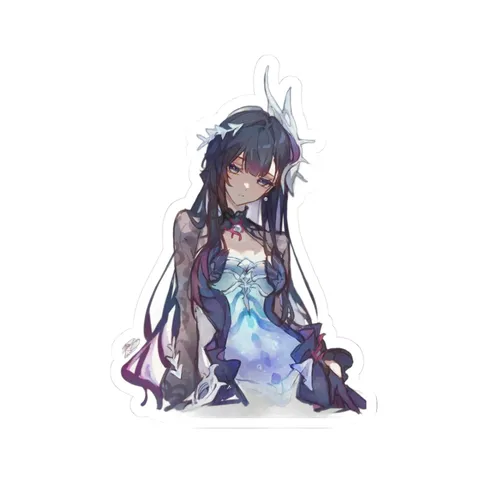 Hysilens Water Inspired Design — Sticker sticker