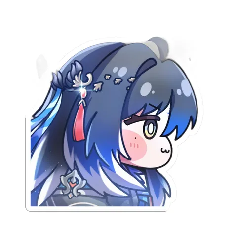 Yangyang Xuanling Chibi Art — Sticker sticker