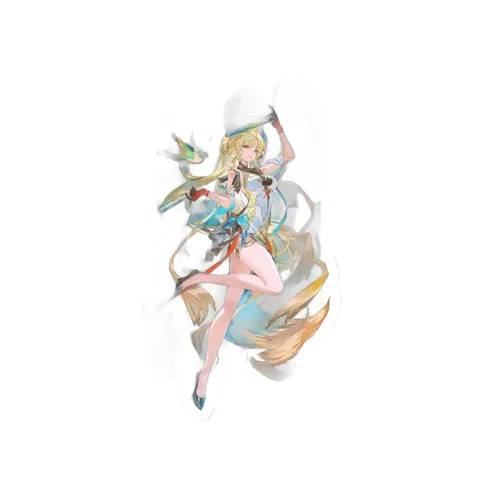 Suisui Water Fan — Sticker sticker