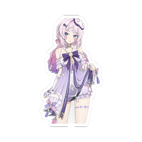 Citlali Purple Pajama Outfit — Sticker sticker