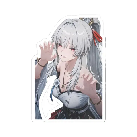 Hiyuki Cat Claw Pose — Sticker sticker