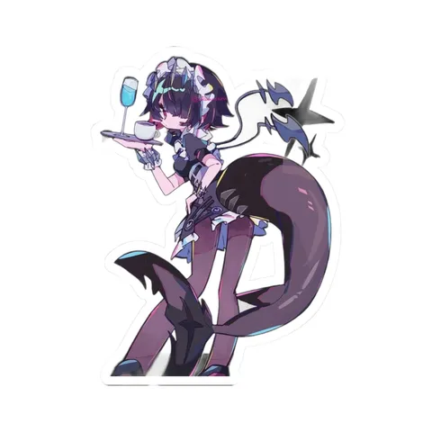 Ellen Joe Maid Uniform — Sticker sticker
