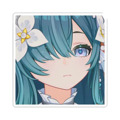 Vodyanitsa Floral Hairpieces — Sticker sticker