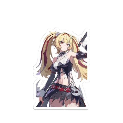 Claret Flint Large Axe — Sticker sticker