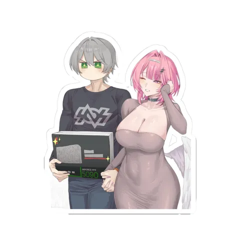 Wise Remielle Dan Graphics Card sticker