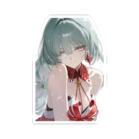Phrolova Red White Outfit — Sticker sticker