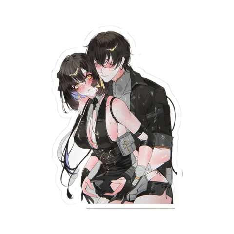 Female Rover Male Rover Romantic Interaction — Sticker sticker