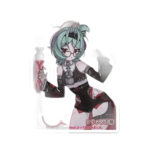 Roxy Ifrita Pryce Goth Punk Outfit — Sticker sticker