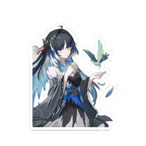 Yangyang Xuanling Blue Bird — Sticker sticker