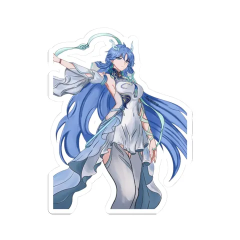 Qingxiao Celestial Dress — Sticker sticker